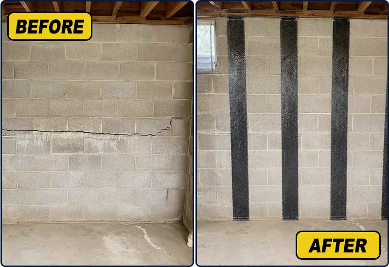Bowed Wall Stabilization Company in Albany NY