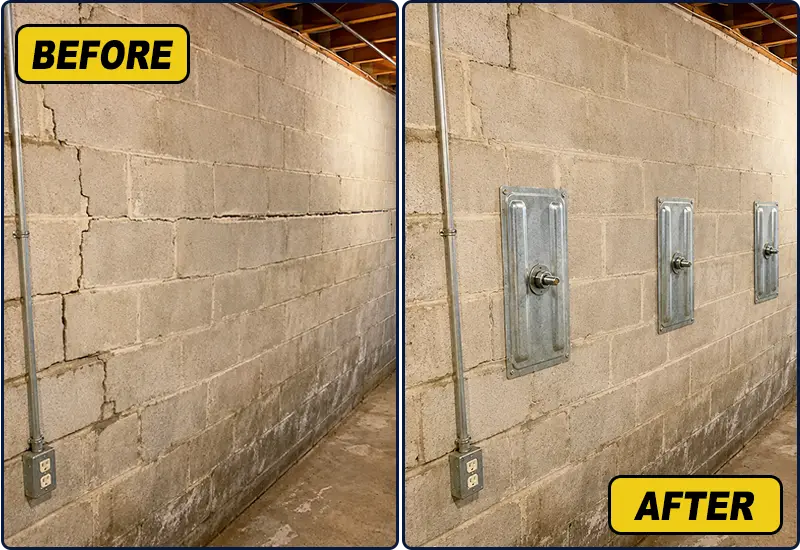 Bowed Wall Stabilization Contractor in Albany NY