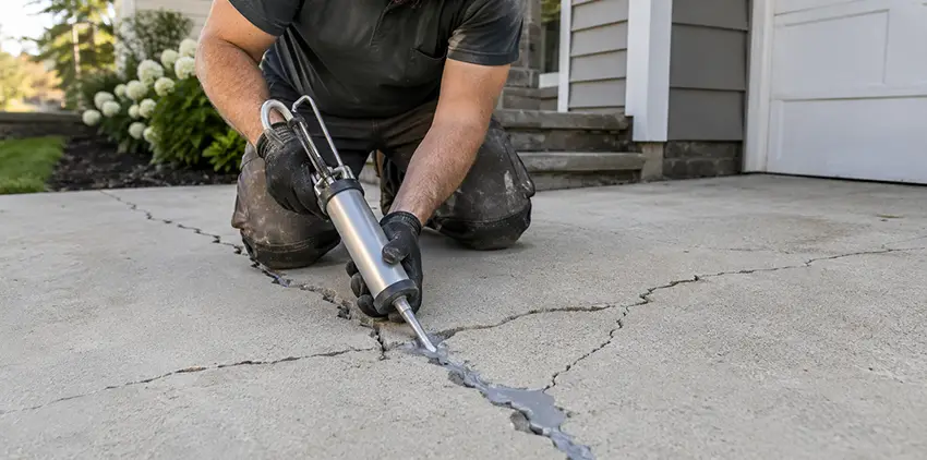 Concrete Cracks Repair Albany NY