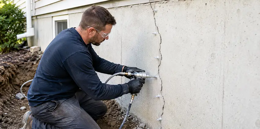 Foundation Crack Repair Albany NY
