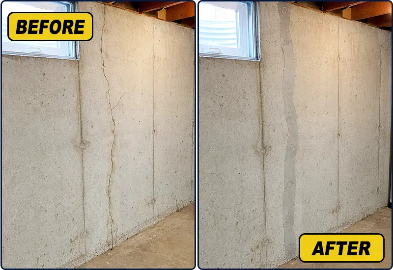 Foundation Crack Repair Contractor in Albany NY