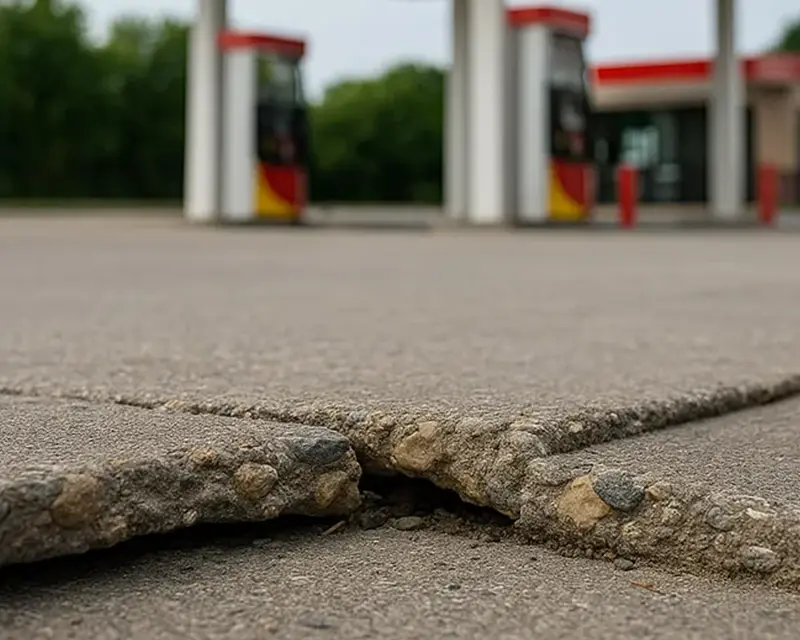 Gas Stations Concrete Leveling in Albany NY