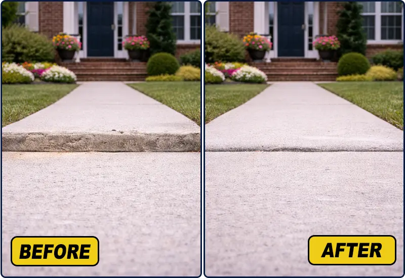 Sidewalk Leveling Company in Albany NY